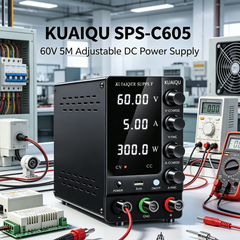 KUAIQU SPS-C3010 30V 10A 300W Adjustable DC Power Supply for Battery Charging &Testing