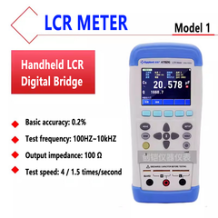 LCR Tester Handheld 100Hz~100kHz  50Hz~100kHz 100 Ω accuracy 0.2% USB-HID interface Diode Triode Resistor Capacitor Test Meter