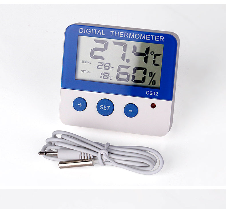 C602 Digital Thermo - Hygrometer-Indoor & Outdoor Environment Monitor