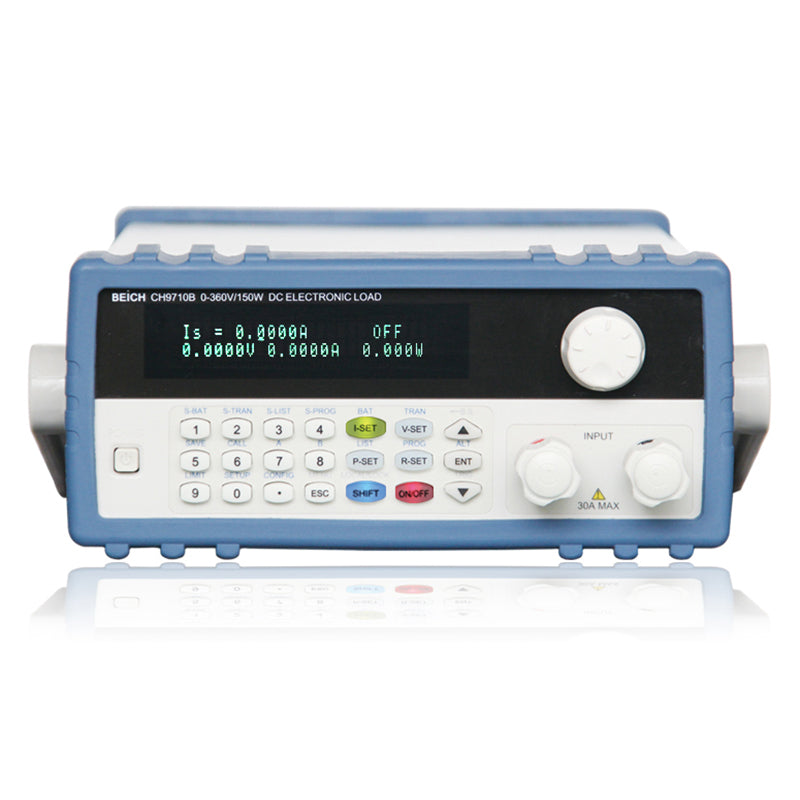 DC electronic load 30A 360V 150W 300W Battery Capacity Tester High-Accuracy Resolution Electronic Load Meter Standard RS232C interface