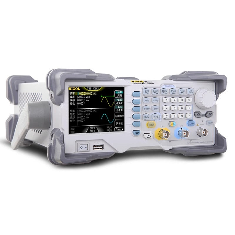 RIGOL Waveform Generator DG812 DG832 2 Channel 4.3-inch touch screen Function/Arbitrary Waveform Generators Type-C connector