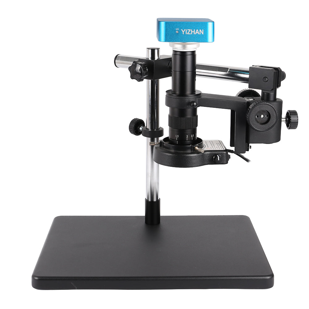 DW180X-XH3007 Digital Microscope, 180X Zoom, 48MP, HDMI USB U Disk, Adjustable Cross Arm Stand for Precise Positioning
