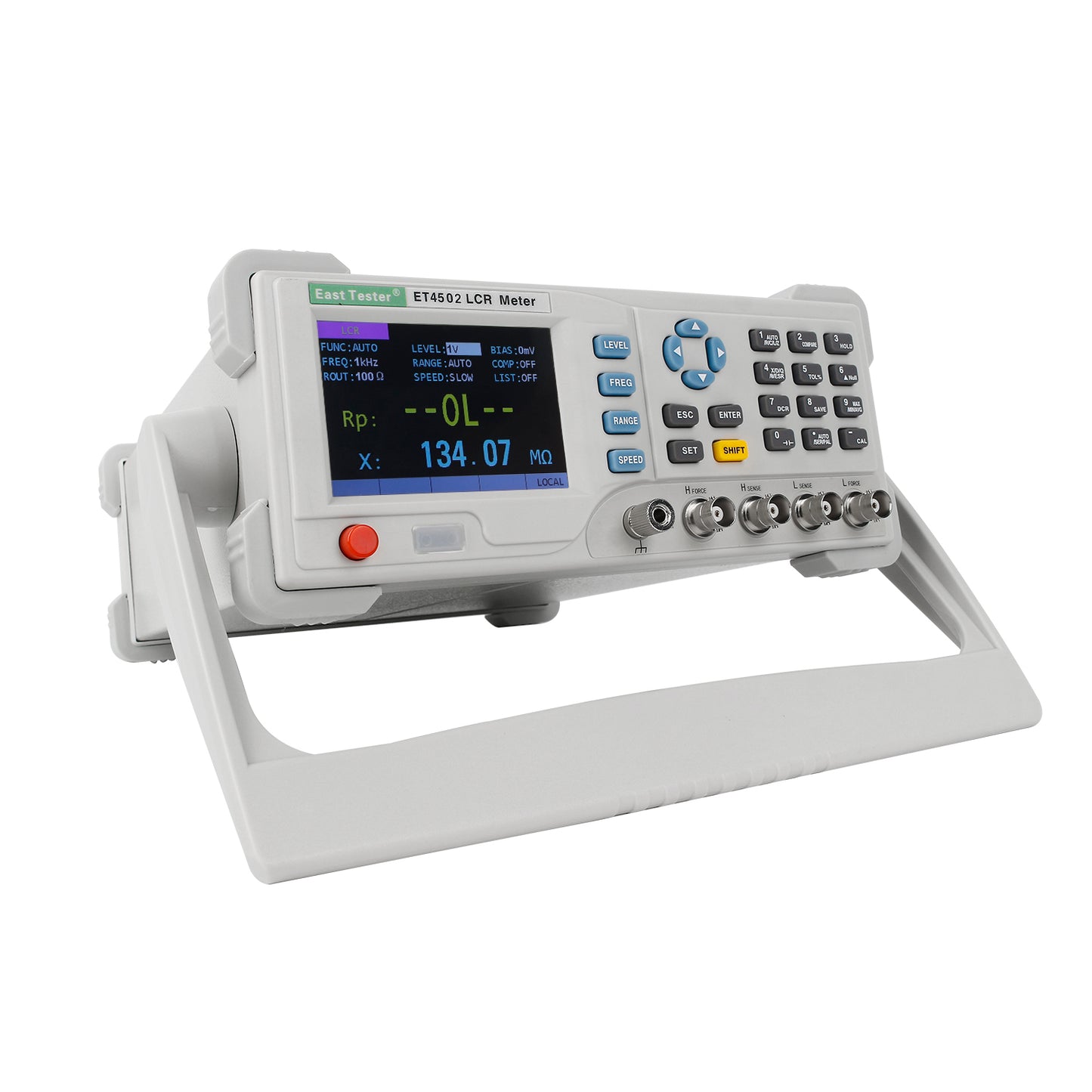 ET4502 Digital Bridge Benchtop LCR Meter 10Hz~20kHz 5 -Digit Display for Precision Work,Automotive/Aerospace