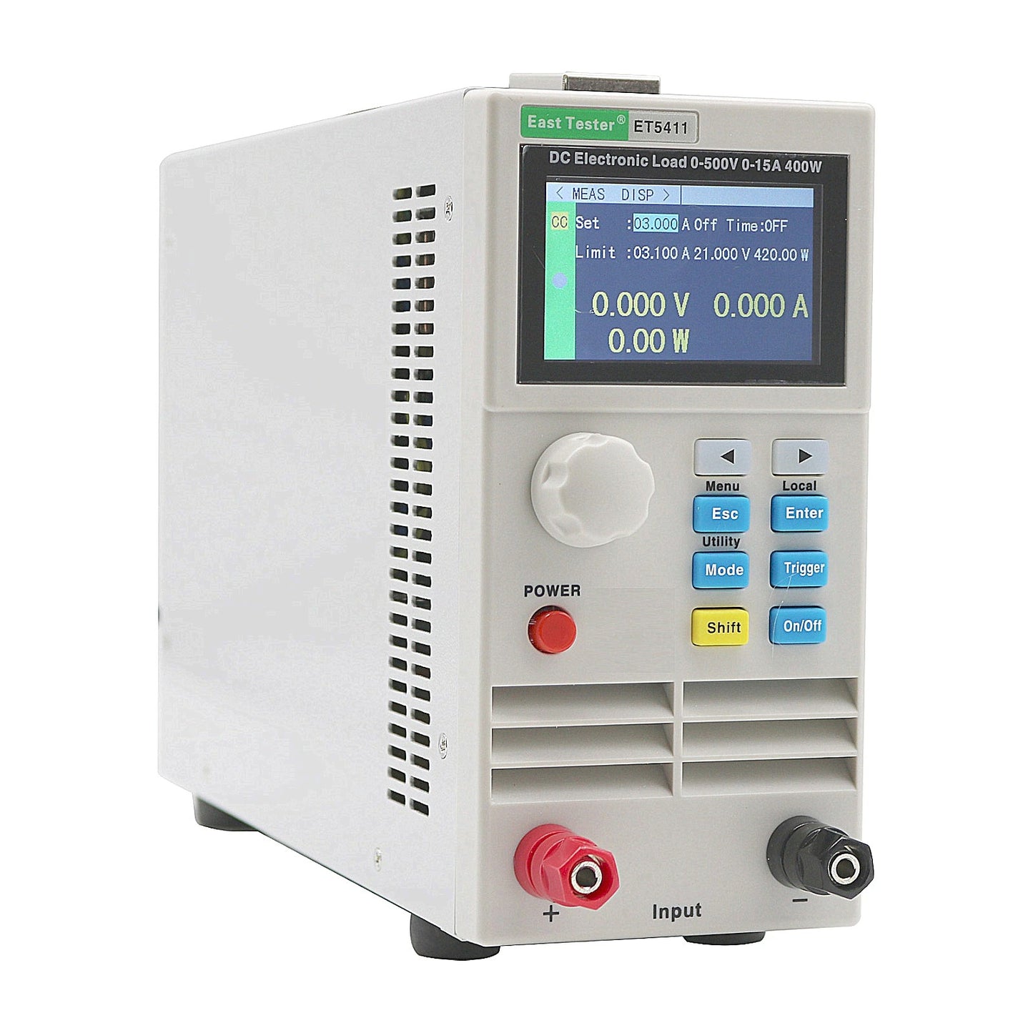 ET5411A+ 400w 500v 15A Adjustable Constant Current Electronic Load Electronic Load Controller Battery Capacity Load