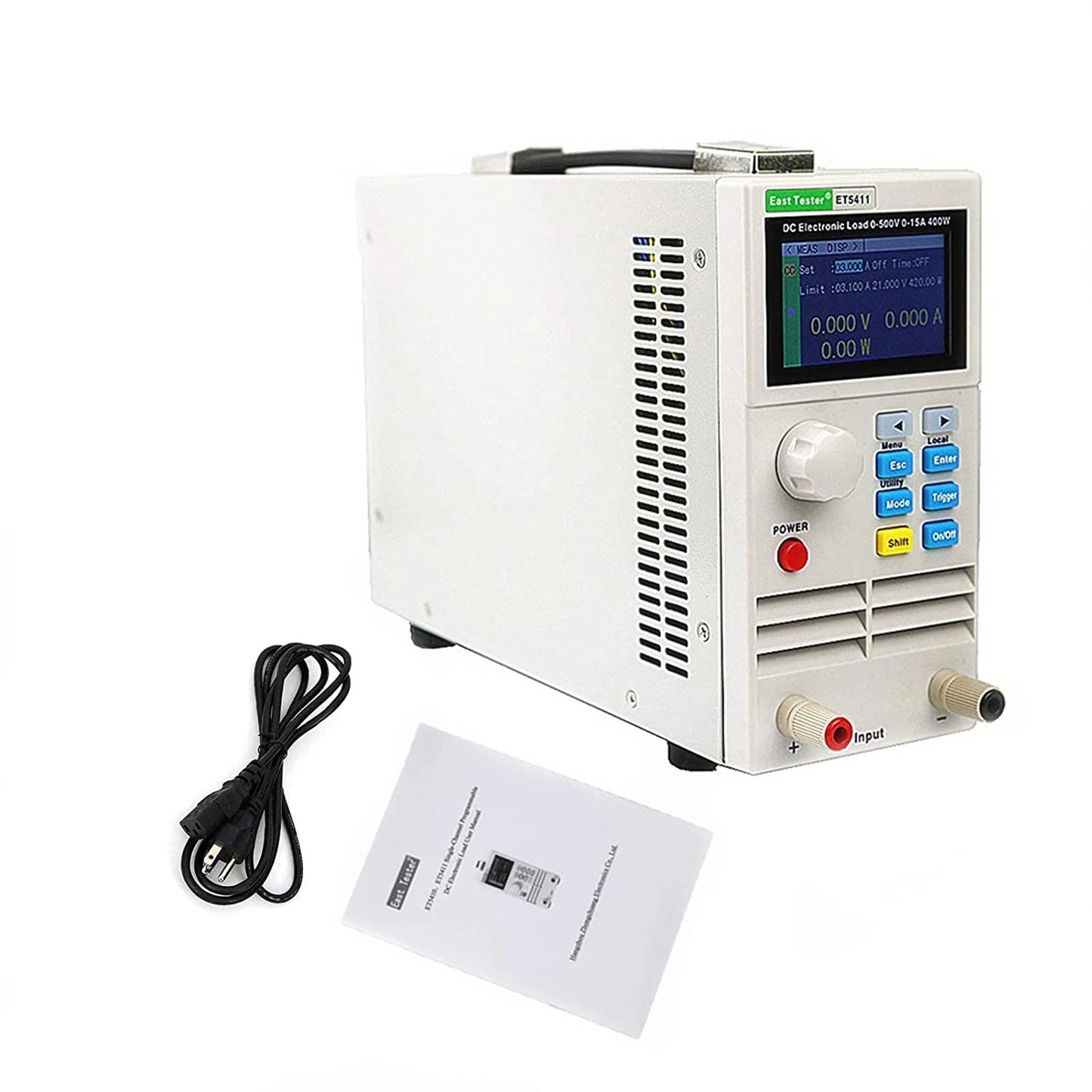 ET5411A+ 400w 500v 15A Adjustable Constant Current Electronic Load Electronic Load Controller Battery Capacity Load