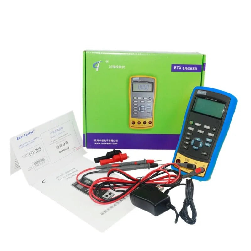 ETX-1810 Handheld Temperature Calibrator large screen display backlight Multifunctional process calibrator Signal Generator Thermal Resistance(RTD)