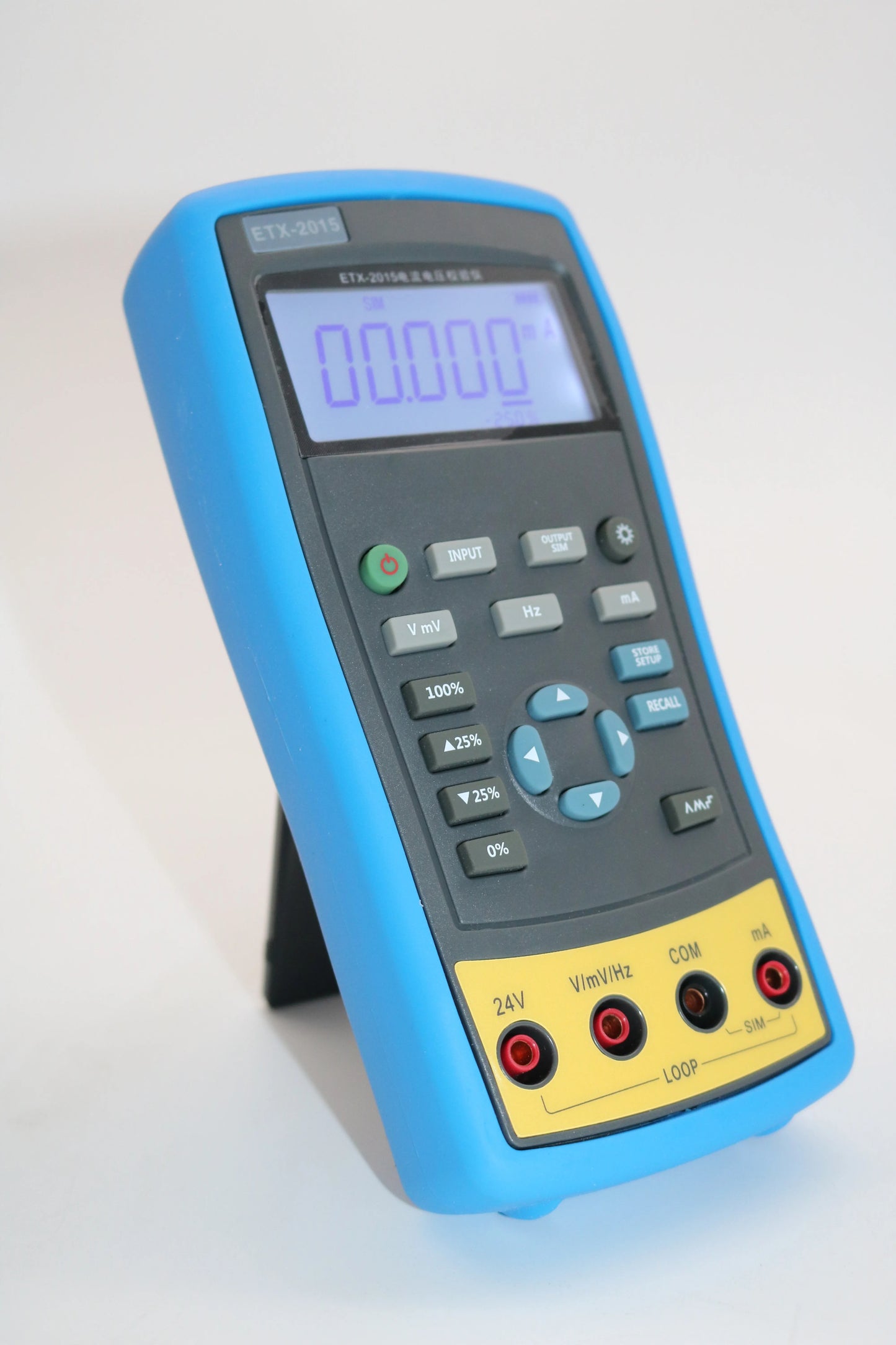 ETX-2015 Current and voltage calibrator DC/AC Handheld calibration instrument High precision, high resolution, high reliability