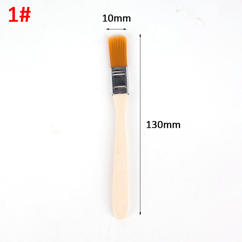 Extra-small No.1 yellow brush × 10-High-quality for car beauty care & Cultural relic restoration