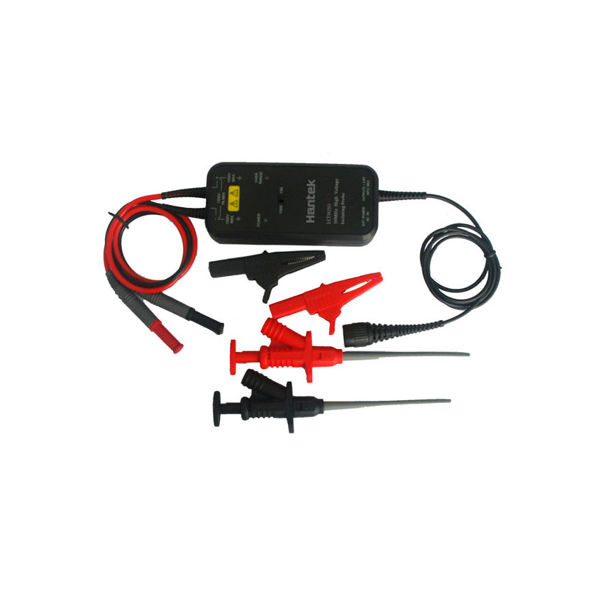 Hantek HT8050 High Voltage Differential Probe Isolation Probe 50MHZ Bandwidth LED Indicator Accessory Tools US Plug 100-240V