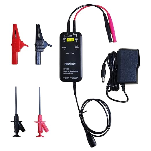 Hantek HT8100 oscilloscope high voltage probe 50X/500X Attenuation Rate differential probe test probe