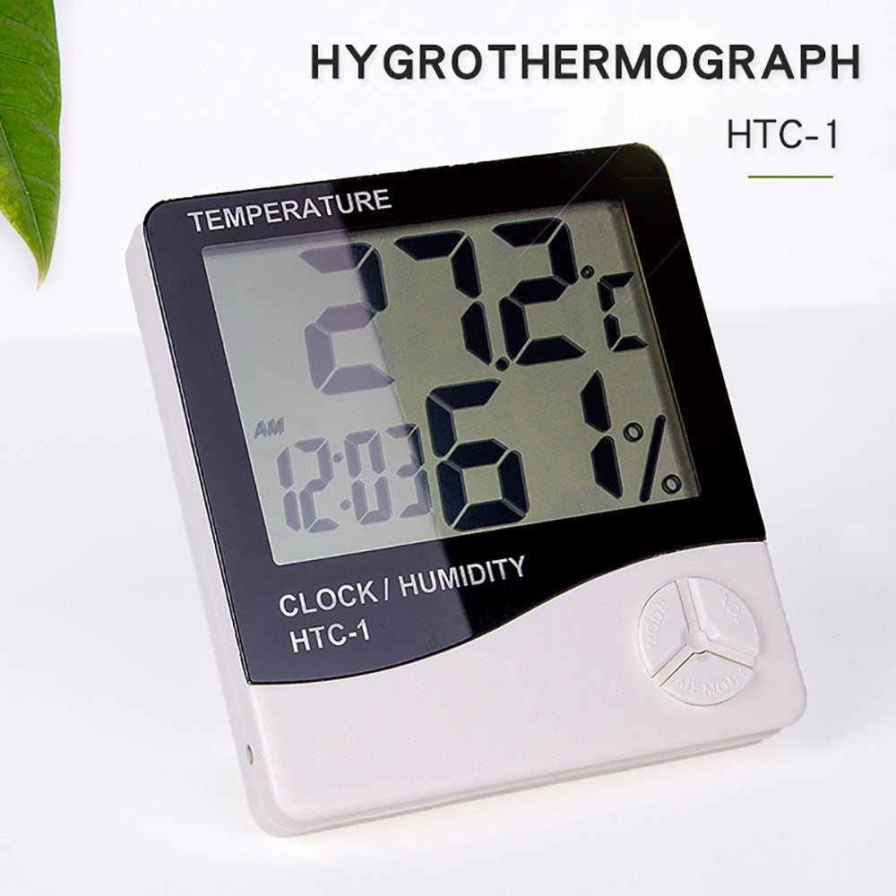 HTC-1 Digital Thermo - Hygrometer-Your Accurate Indoor Environment Monitor