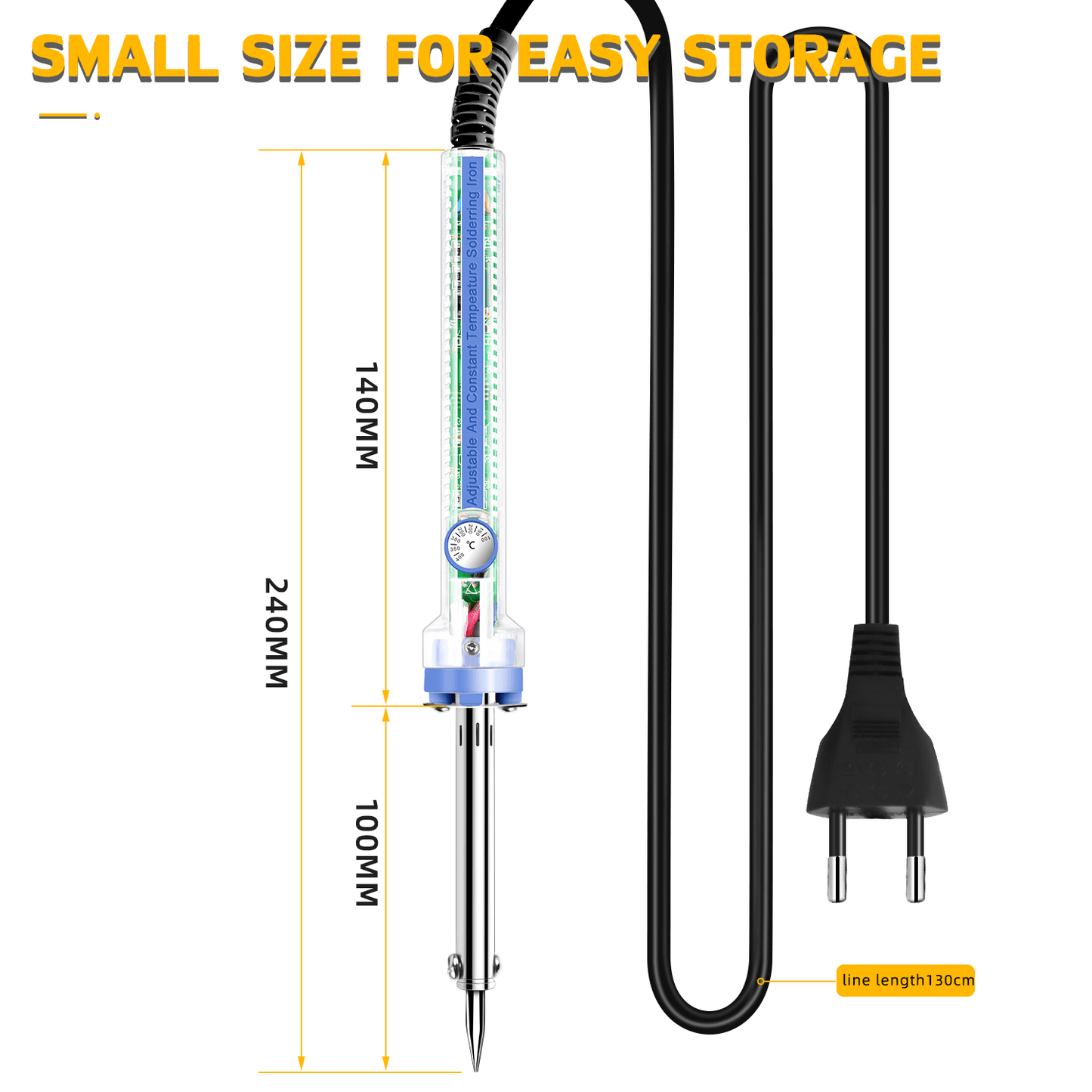 60W Internal-Heat Soldering Iron welding tool KQ905 rapid heating for Electronics Repair & Assembly adjustable temperature