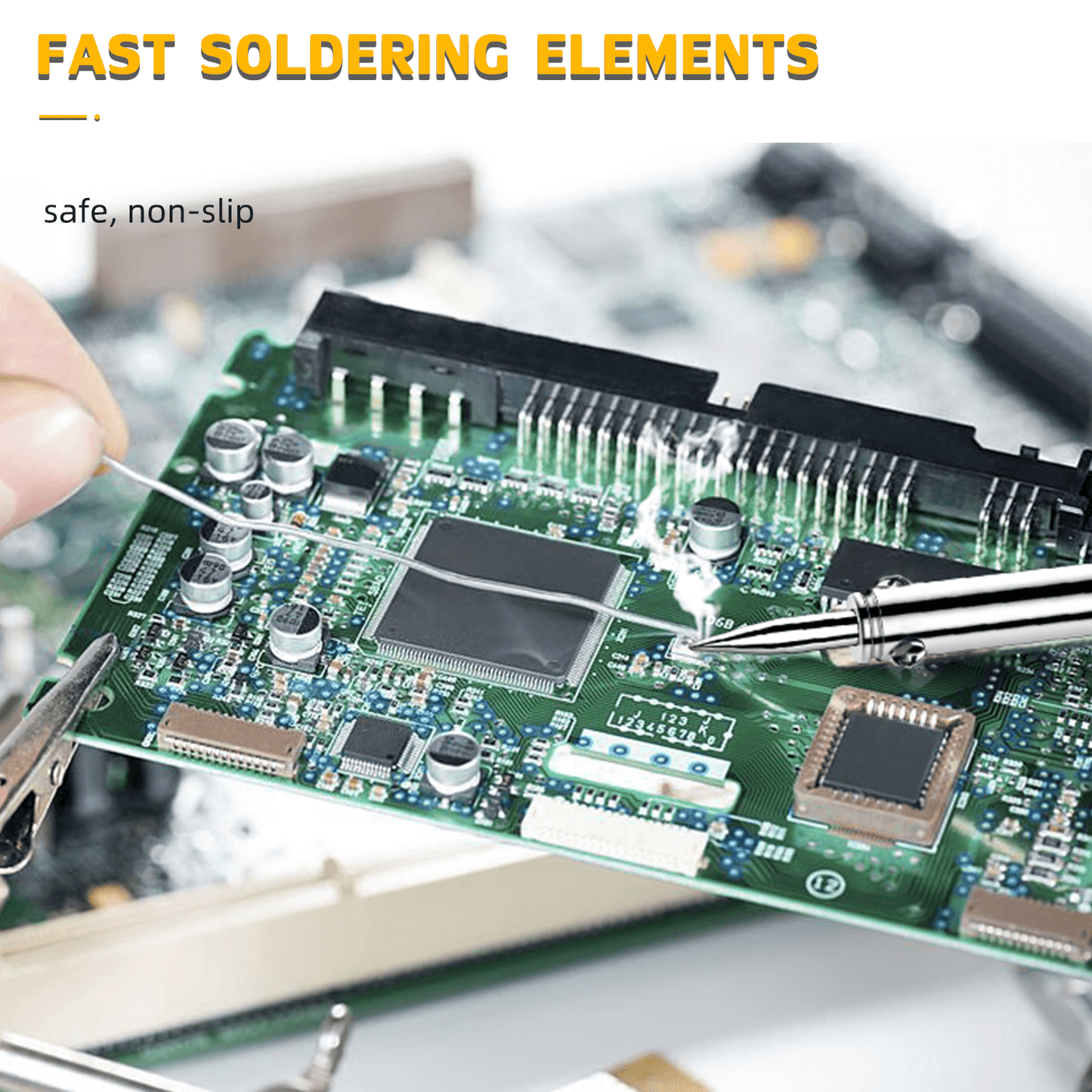60W Internal-Heat Soldering Iron welding tool KQ905 rapid heating for Electronics Repair & Assembly adjustable temperature