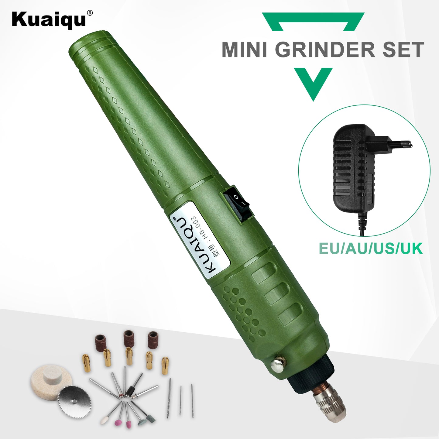 KUAIQU HB-003 Electric Rotary Grinder-Great for Various DIY & Crafting Situations