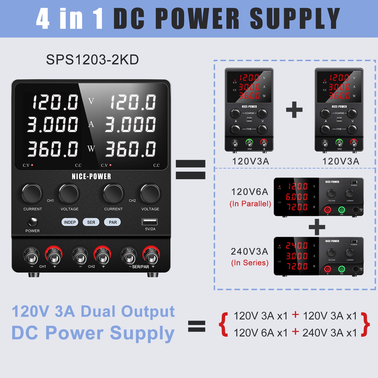 NICE POWER SPS1203 2KD 8
