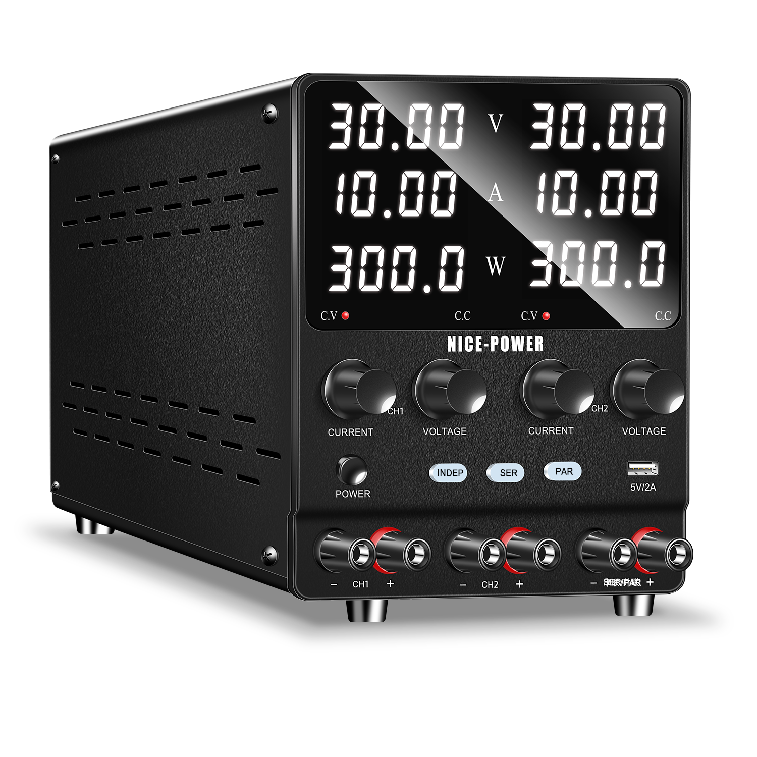 NICE-POWER 30V 10A Dual Output Negative Voltage Output for Aging NICE-POWER 30V 10A Dual Output Negative Voltage Output for Aging