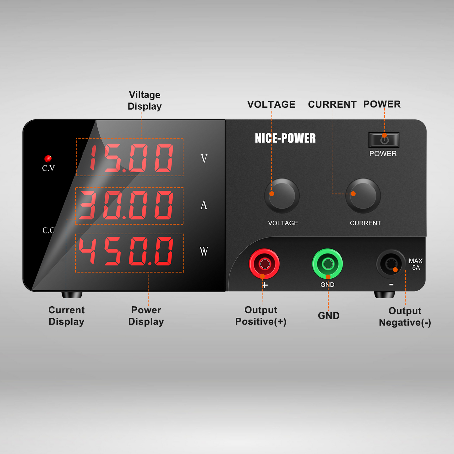 Nice Power R-SPS1530 BLACK 3