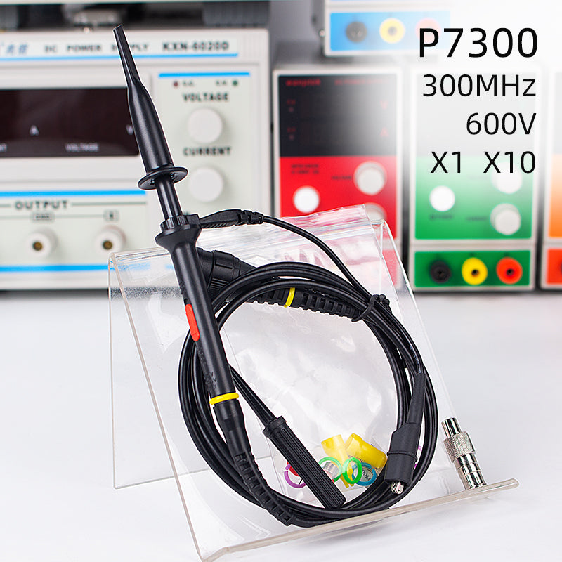 P7300 X1/X10 300MHz Digital virtual handheld oscilloscope probe attenuation ratio of 10:1 probe Telecommunications Industry