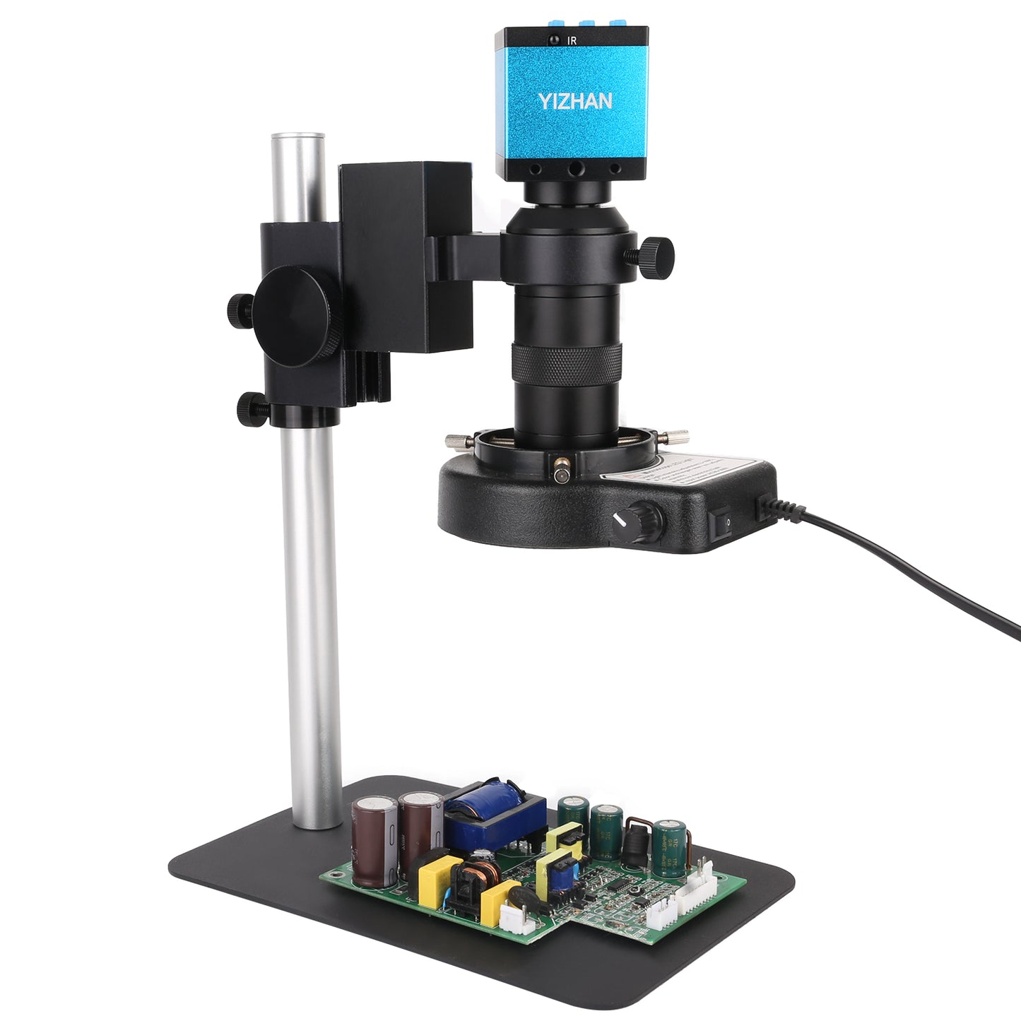 SM130X-XHU4001 Digital Microscope, 130X Zoom, 48MP Camera, HDMI USB TF for Maintenance & Lab Use