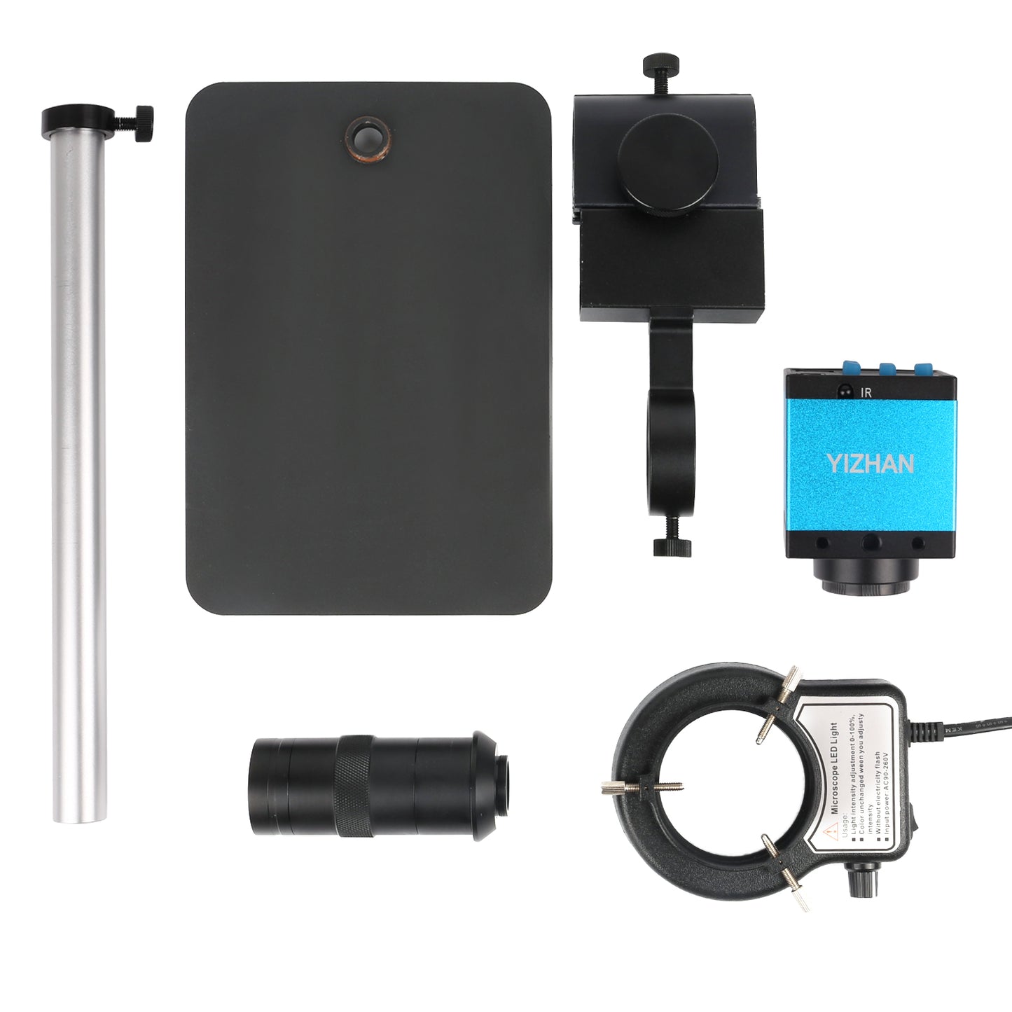 SM130X-XHU4001 Digital Microscope, 130X Zoom, 48MP Camera, HDMI USB TF for Maintenance & Lab Use