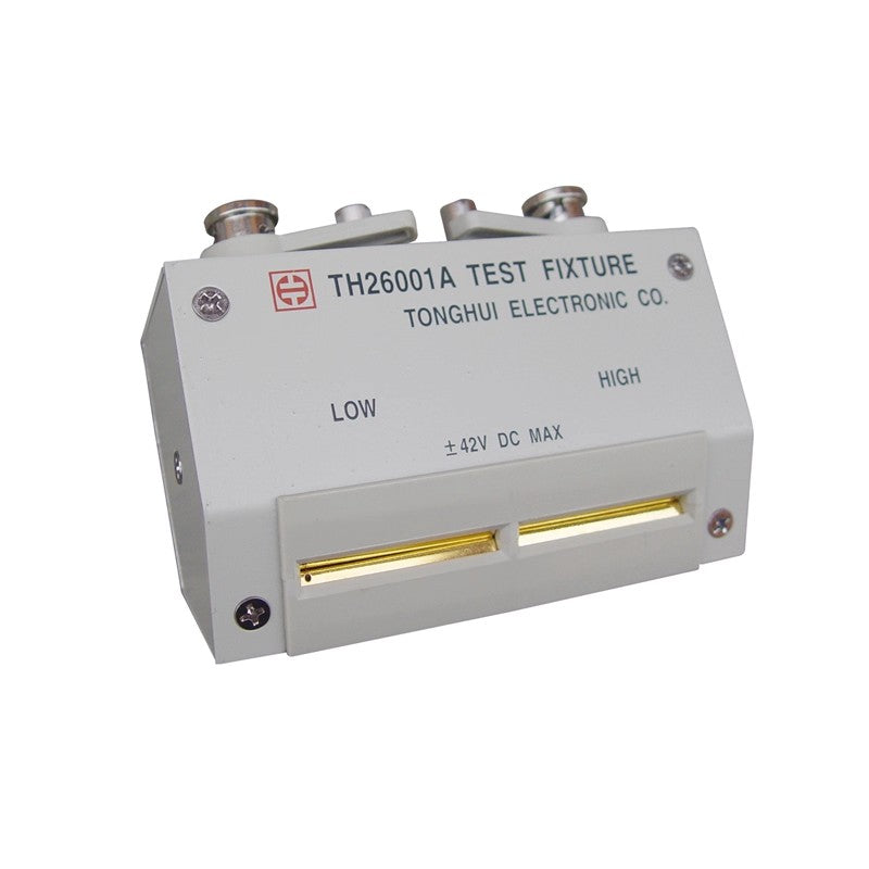 Tonghui Test Fixture TH26048A TH26001A DC ±42V LCR Bridge Accessory 10kHz 13MHz 4 - terminal BNC for Component Quality Control