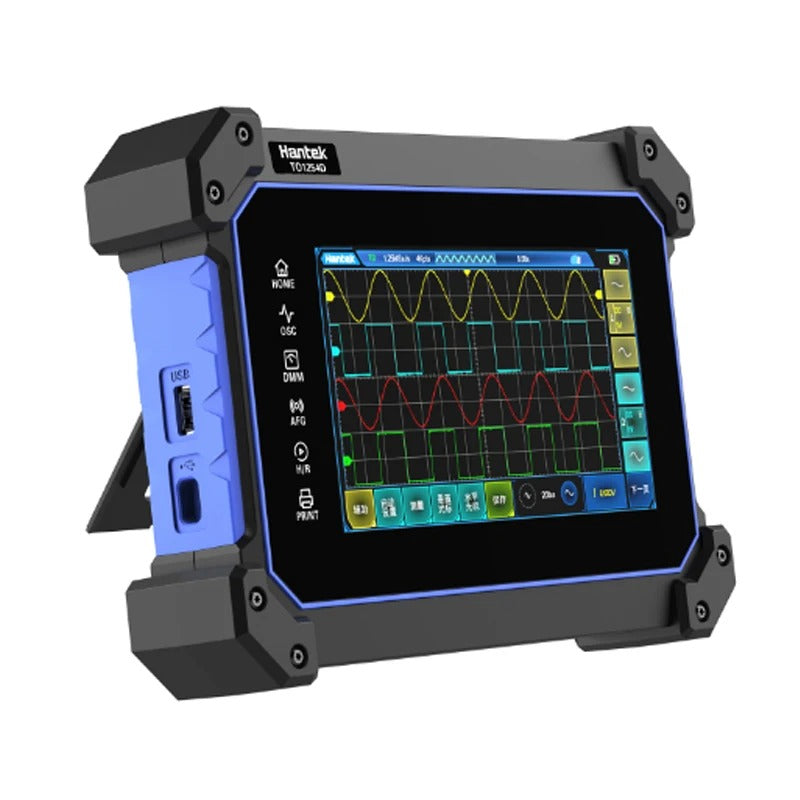 Hantek TO1154C TO1204C TO1254C Spectrum analysis of digital oscilloscope seven in one logic analyzer 150MHz 200MHz 250MHz built-in multimeter
