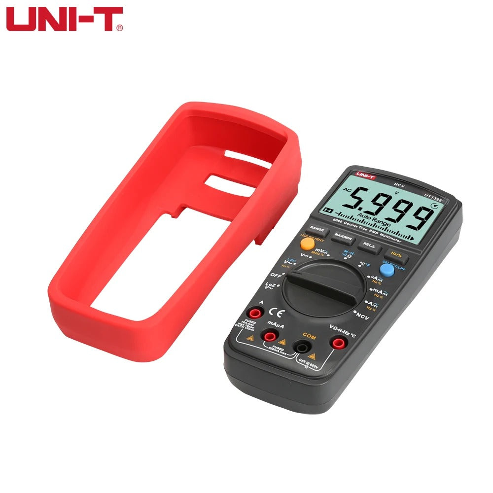 UNI-T UT139E Digital Multimeter, 6000 Counts, True RMS, CAT III 600V, LoZ/LPF, NCV, Temperature, 10A Current, 99.99mF Capacitance