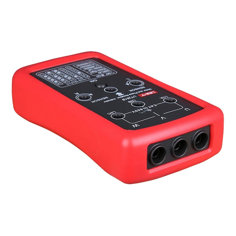 UNI-T UT261A 3-Phase Rotation Meter, AC Phase Sequence Tester 40V-690V, Missing Phase Detection, Resistance/Capacitance/Frequency Measurement, CAT II 1000V/CAT III 600V