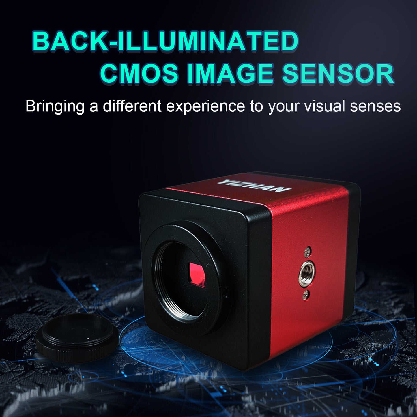 HDMI+VGA camera VXH2003 1.3 megapixel true pixel high-definition CCD repair electron microscope CCD camera