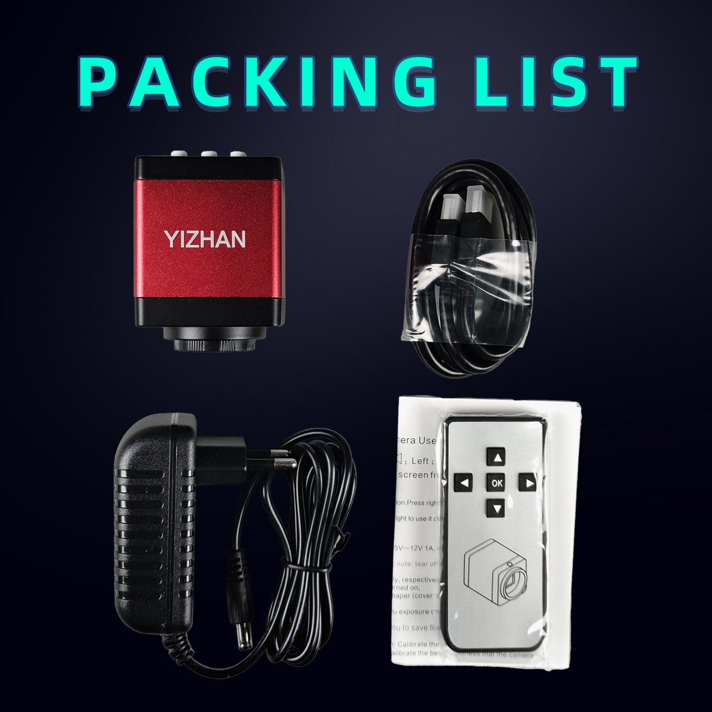HDMI+VGA camera VXH2003 1.3 megapixel true pixel high-definition CCD repair electron microscope CCD camera