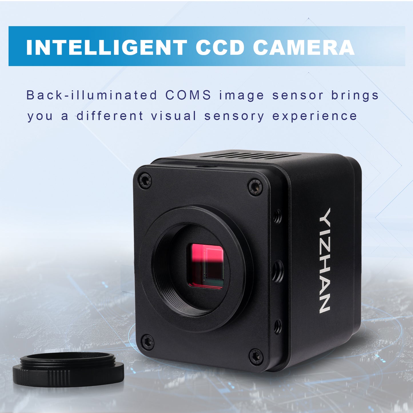 Exposure compensation Microscope camera XH3011 for Battery defect detection support the remote control
