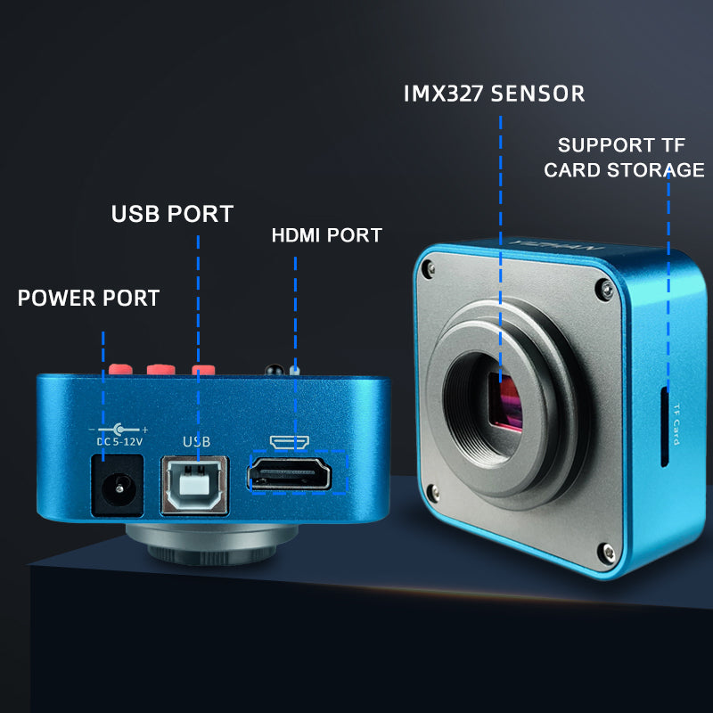 Measuring industrial 4k high-definition microscope XHU4005, mobile phone maintenance mirror