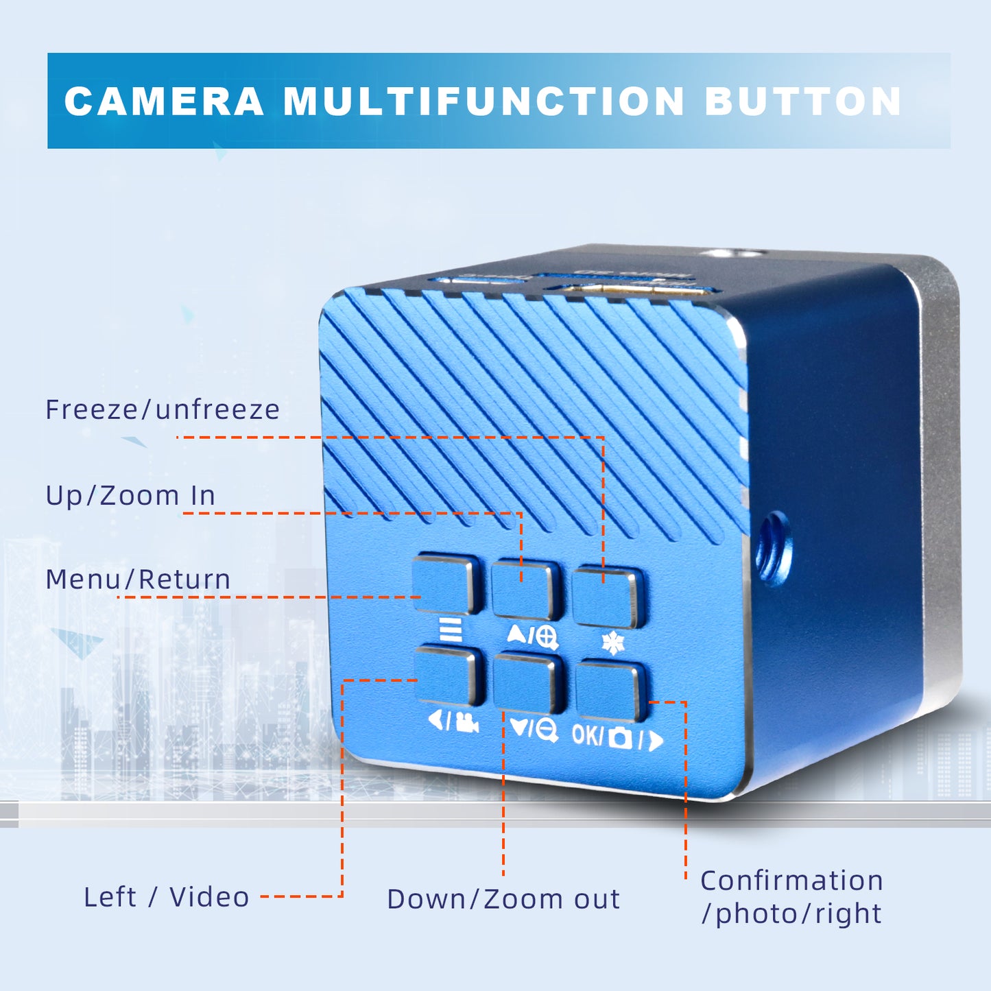 60 million pixel 4K ultra clear industrial electron microscope XHU4012 CCD magnifying glass TYPE-C card insertable