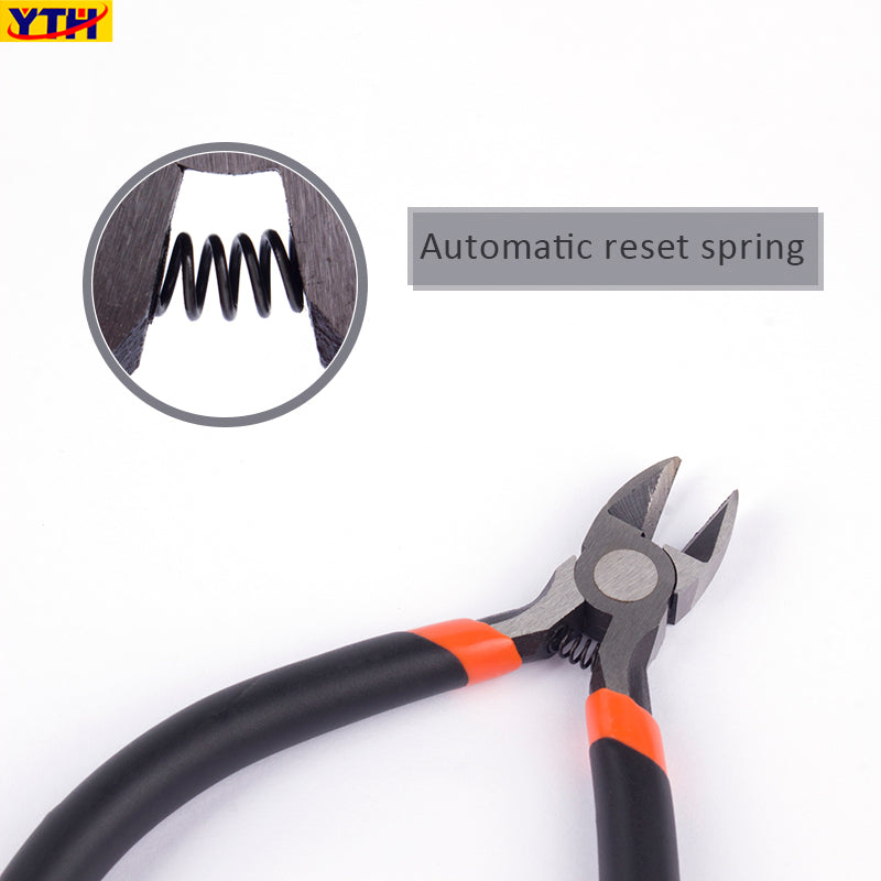 YTH Pliers XK-115 115mm Wishful Clamp Side Cutting Nippers Precision Diagonal Pliers for Jewelry & Electronics