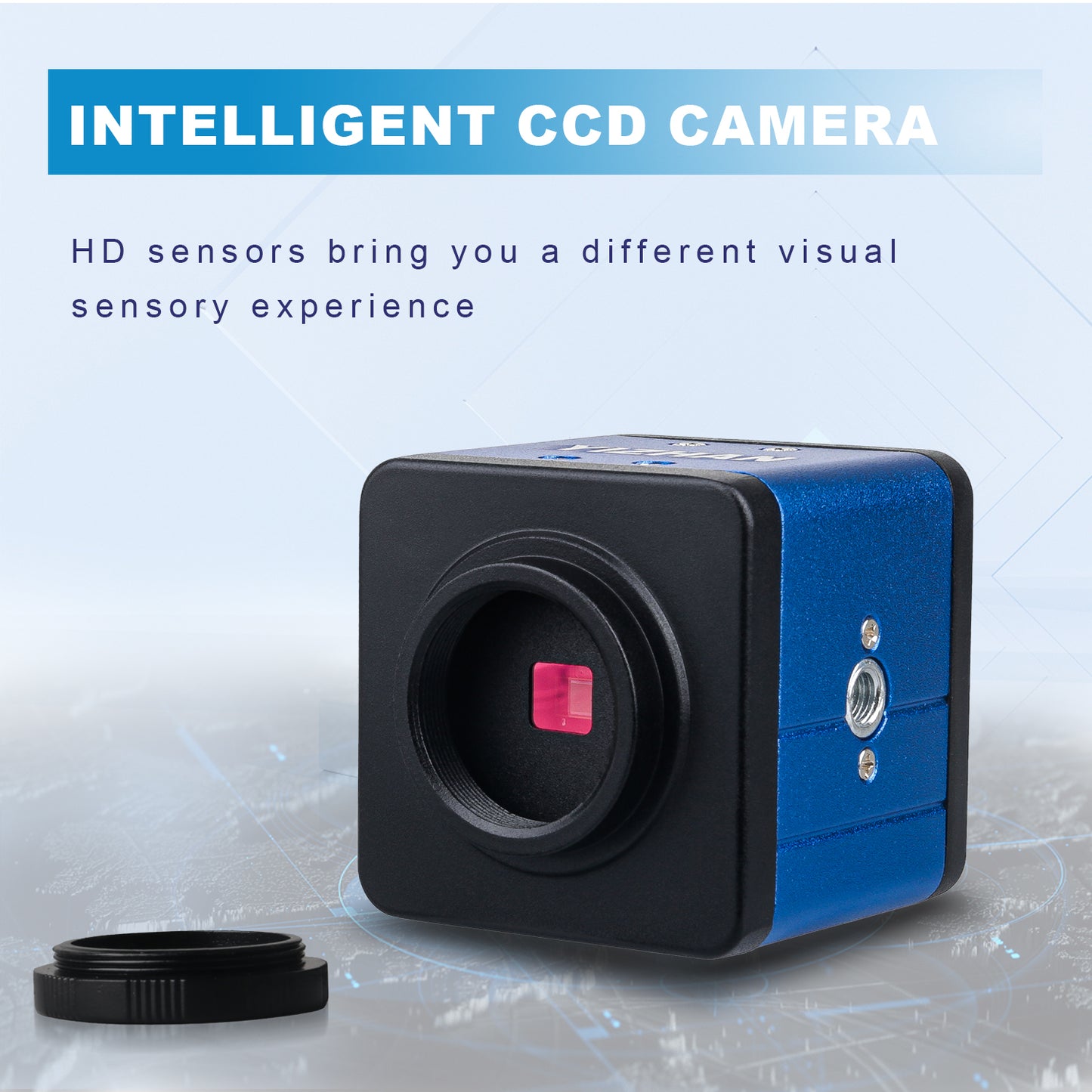 VGN dual interface XV1004 CCD monocular camera monitoring of component assembly