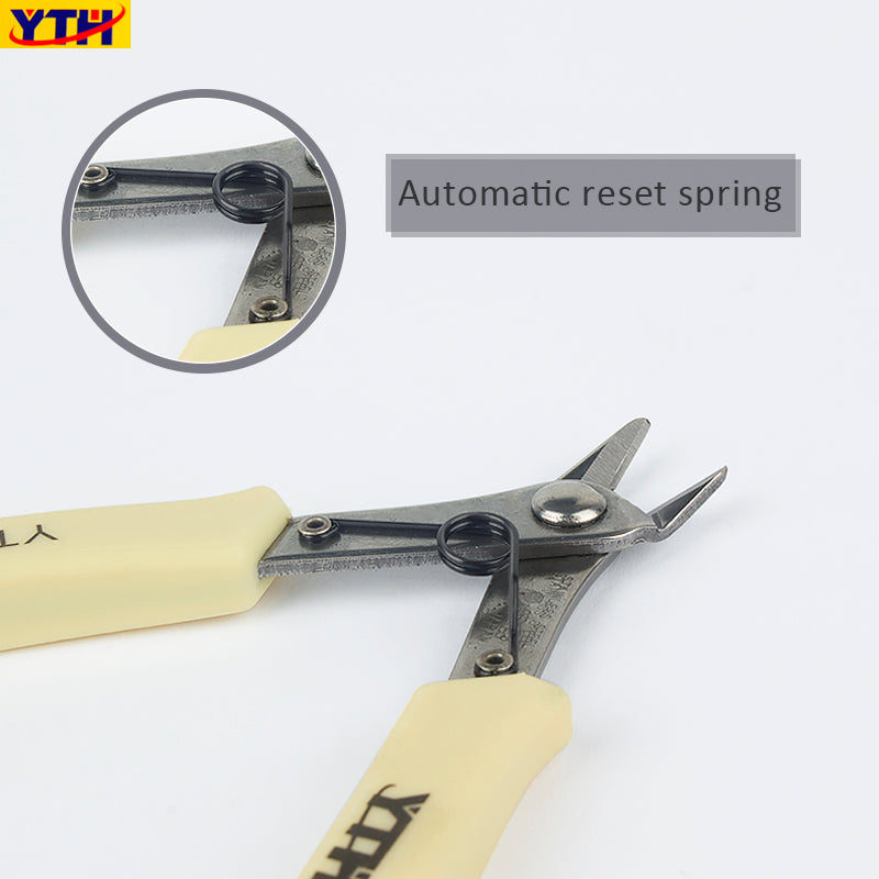 YTH-23 Cutting Small Cables Wire Pliers-5-Inch Diagonal Side Cutting Mini Pliers