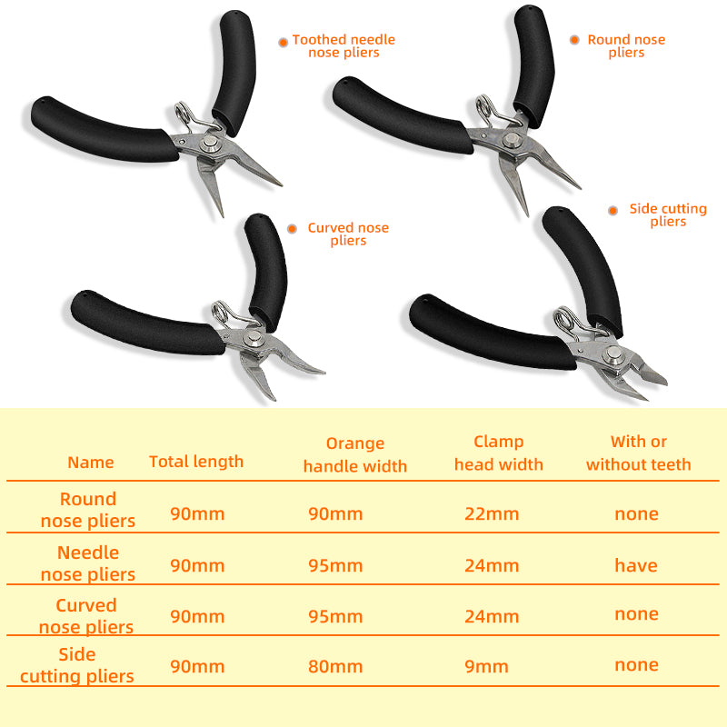 Mini Pliers YTH-501E 3.5Inch Hand Tool Nippers for precise cutting tasks