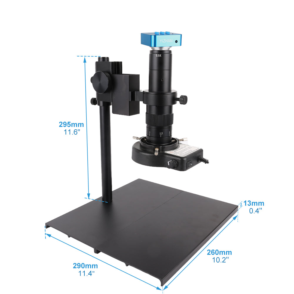Z180X-XHU4008 Digital Microscope, 4K 48MP, HDMI USB TF, Remote Control for Precision Inspection & Lab Use
