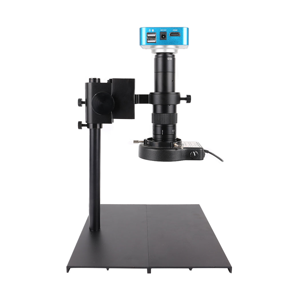 Z180X-XH3007 Digital Microscope, 180X Zoom, 48MP, HDMI USB U Disk, Mouse Control for Lab & Maintenance