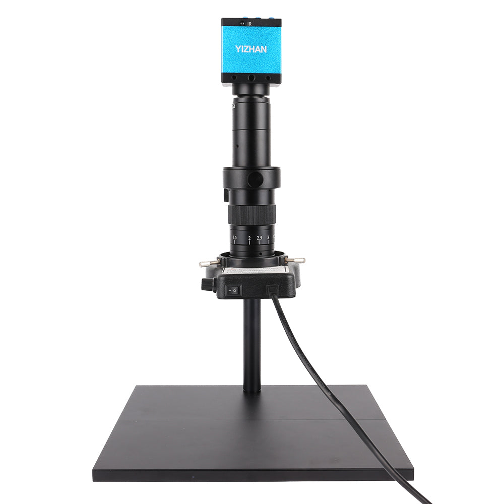 Z180X-XHU4001 Digital Microscope, 180X Zoom, 4K 48MP, HDMI USB TF, Remote Control for Lab Use