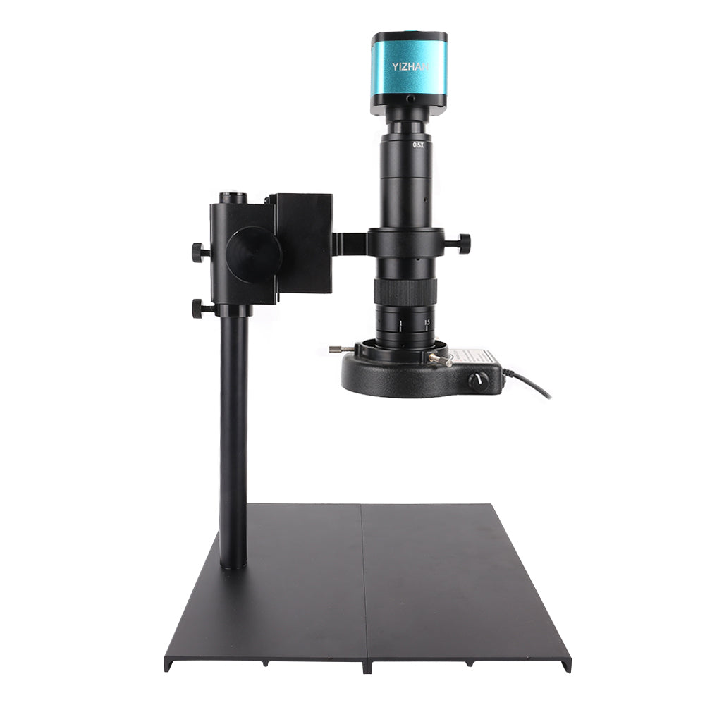 YIZHAN 48MP 4K Electronics Soldering Microscope 1080P HDMI Camera USB Software 1-180x Lens Stand