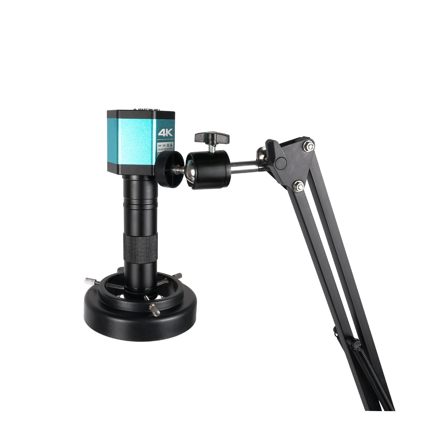 ZDT150X-XHU4006 Digital Microscope, 8MP Sony CMOS, 4K HDMI USB-C, Foldable Stand, Remote Control