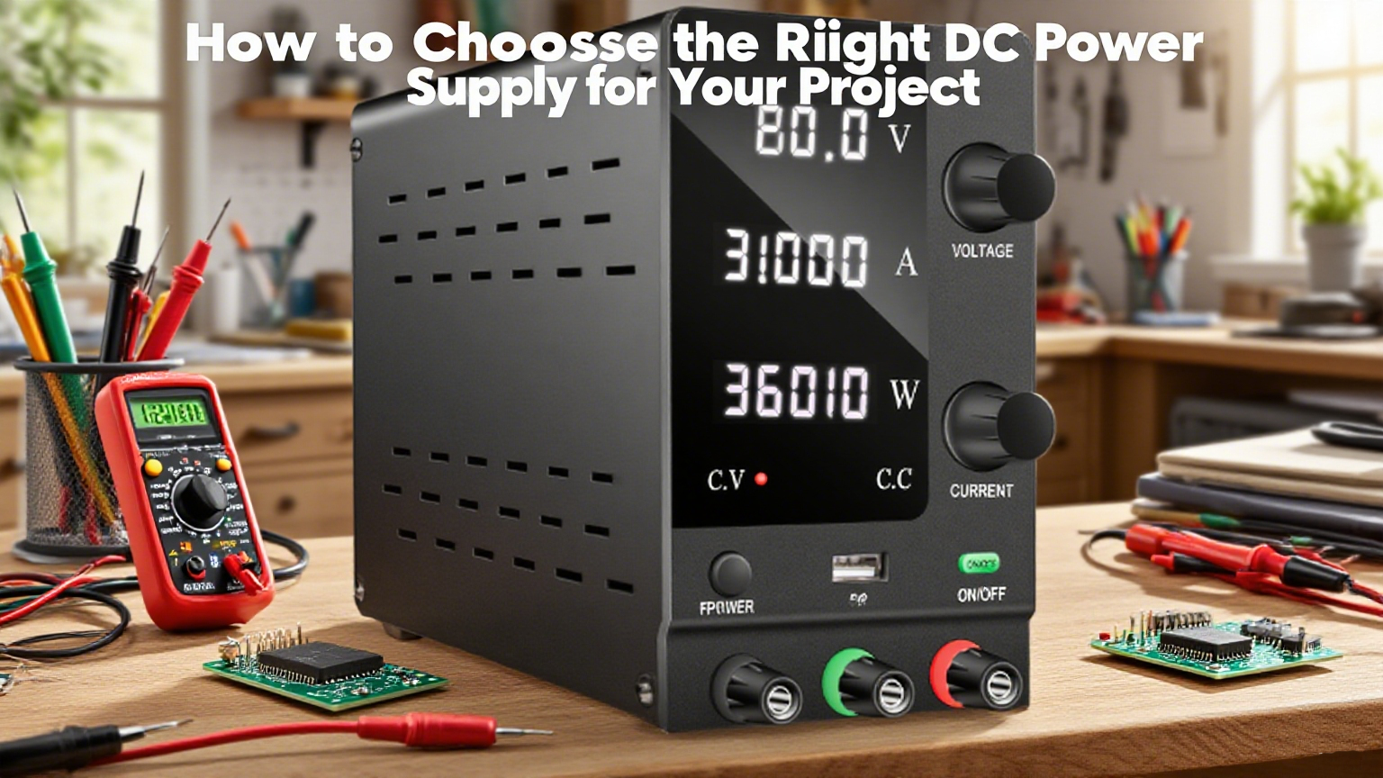 How to Choose the Right DC Power Supply for Your Project – KUAIQU ...