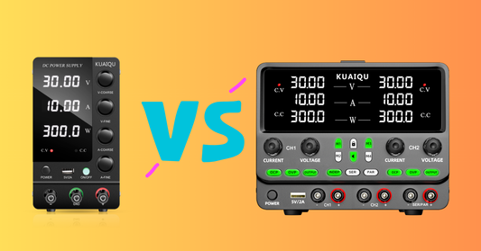 What is the difference between single and dual power supply?