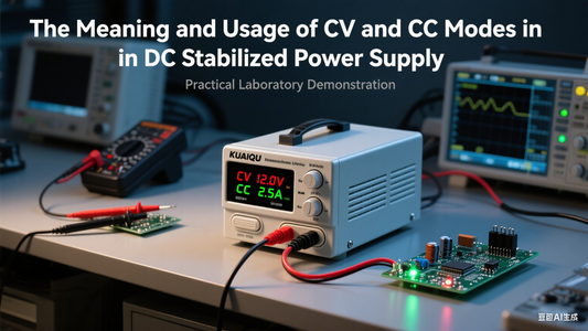 The Meaning and Usage of CV and CC Modes in DC Stabilized Power Supply