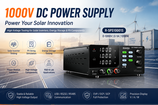 Why Solar Engineers Need a High Voltage DC Power Supply