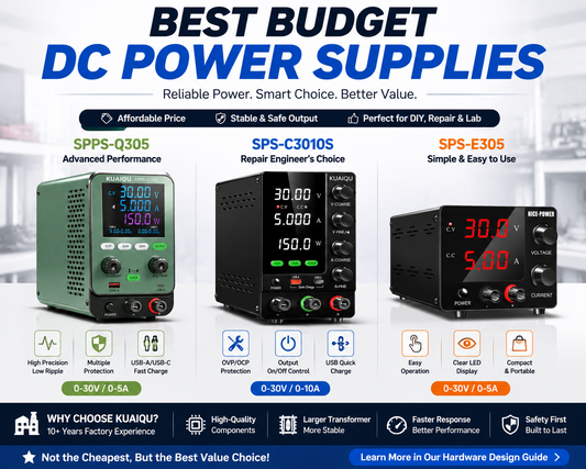 Best Budget DC Power Supply: Top Affordable Bench Power Supplies for Electronics Testing