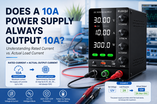 Does a 10A DC Power Supply Always Output 10A?