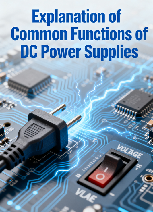 Explanation of Common Functions of DC Power Supplies