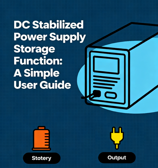 DC Stabilized Power Supply Storage Function: A Simple User Guide